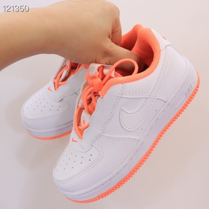 New Air Force Rubber "white, orange"