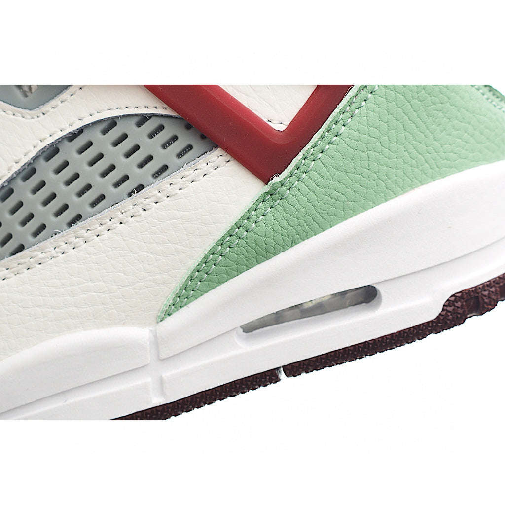 Jordan 3.5 air cushion children's shoes" off white, mint green"