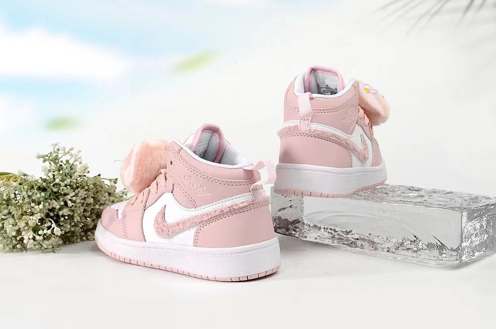 Joe 1AJ1 slip-on shoes for children" white, rose"
