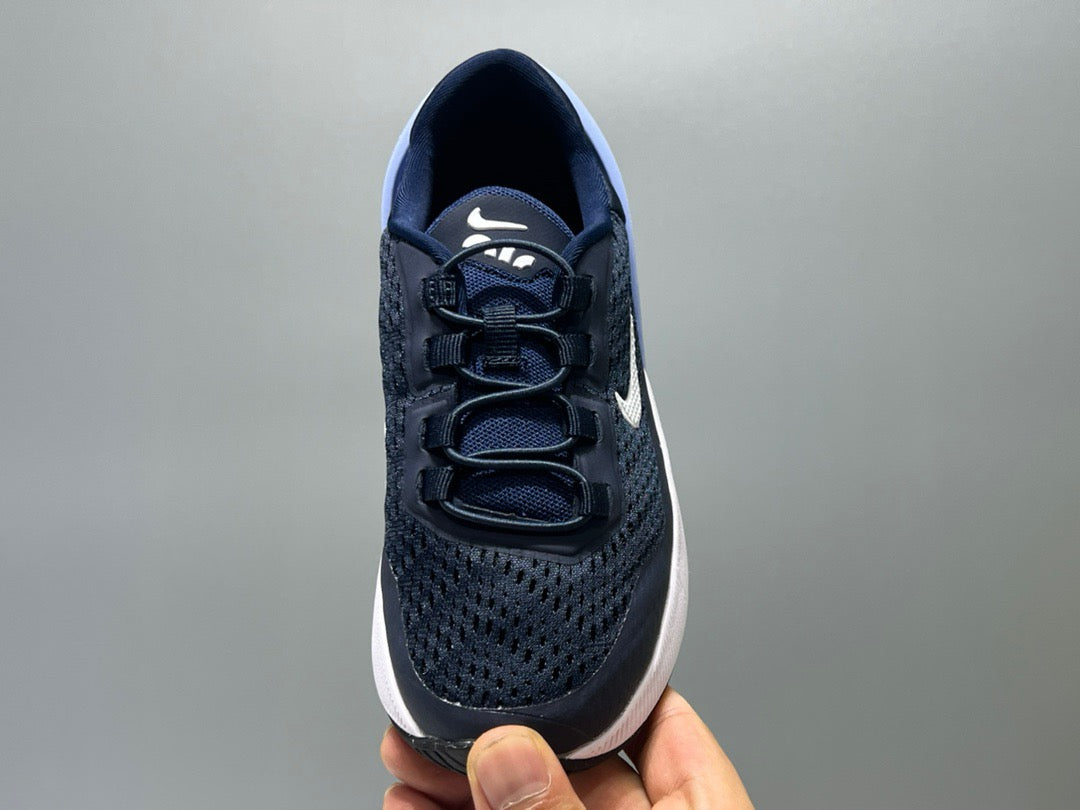 Nike 270 third generation elastic band air cushion children's shoes" Navy"