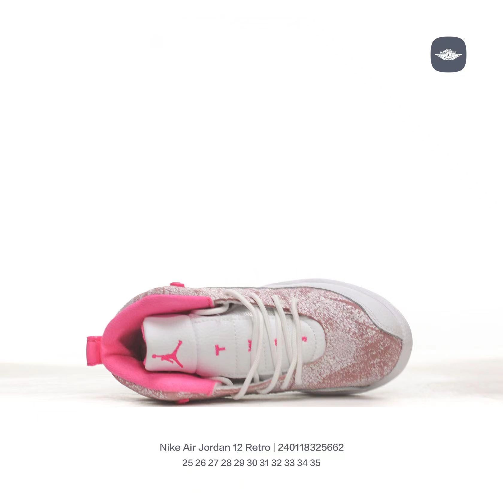 Joe 12 children's shoes" white, pink"