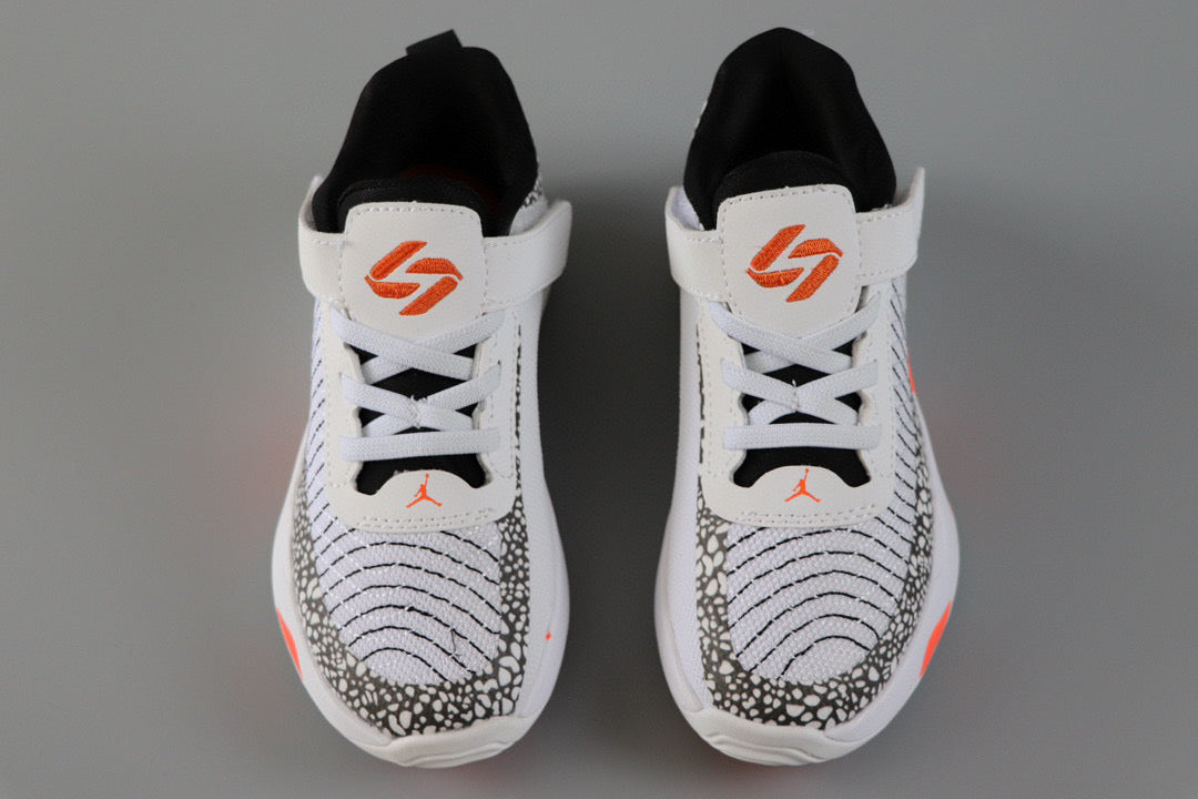 Jordan Doncic children's sports shoes" white, black"