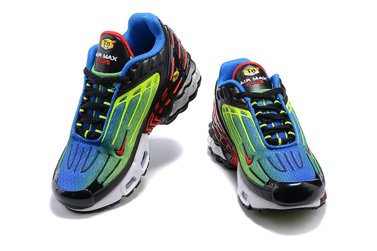 TN air cushion nike air max plus lll" black, red, green"