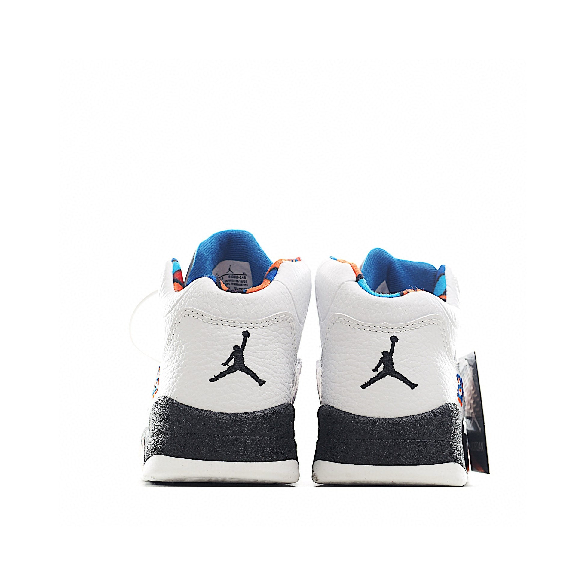 Jordan 5 children's shoes" white, orange"