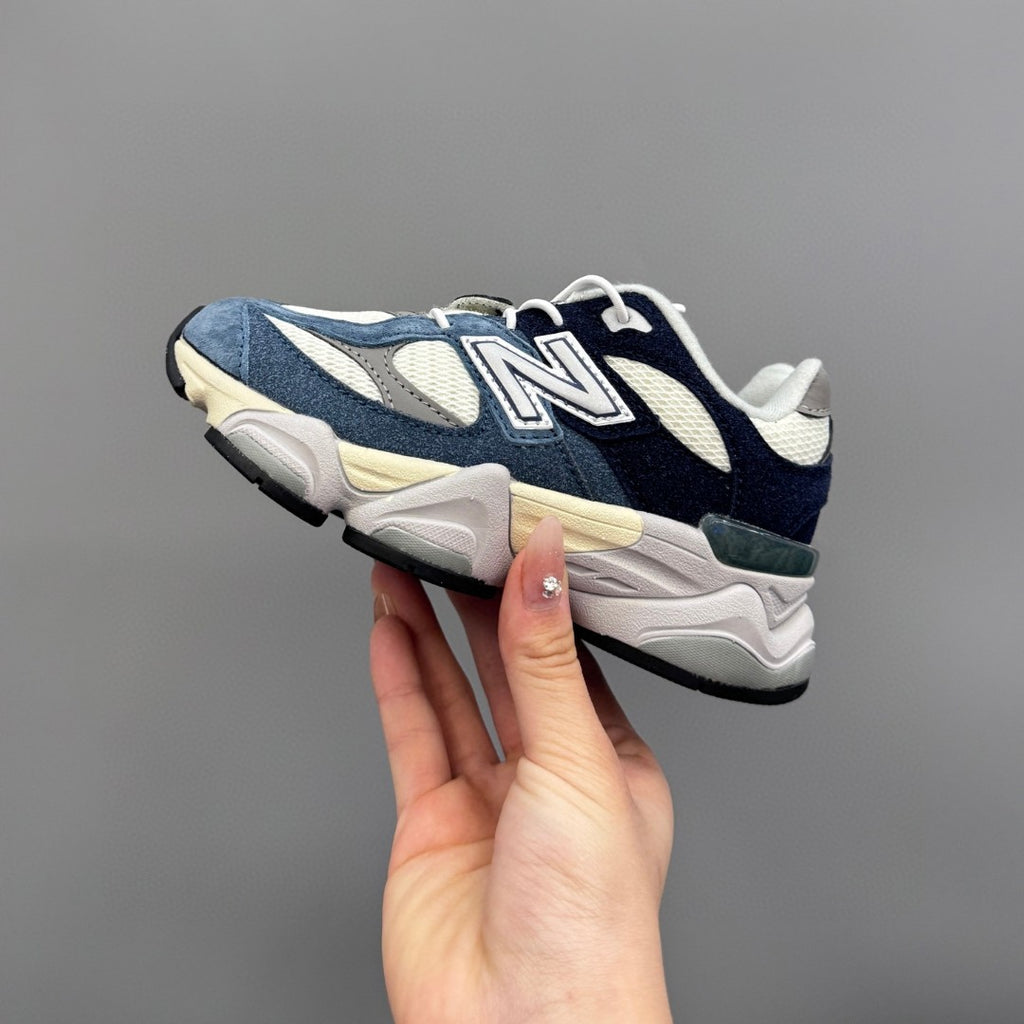 New Balance 9060 series retro versatile dad style elephant" blue"