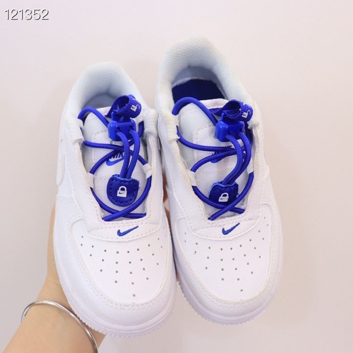 New Air Force Rubber Band" white, blue"