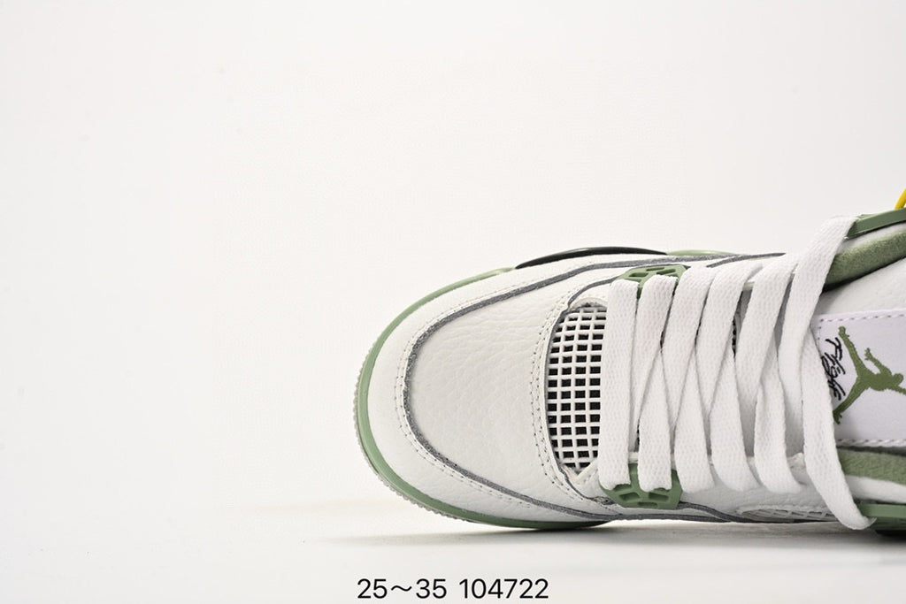 Joe 4 air cushion high quality children's shoes " white, lime green"