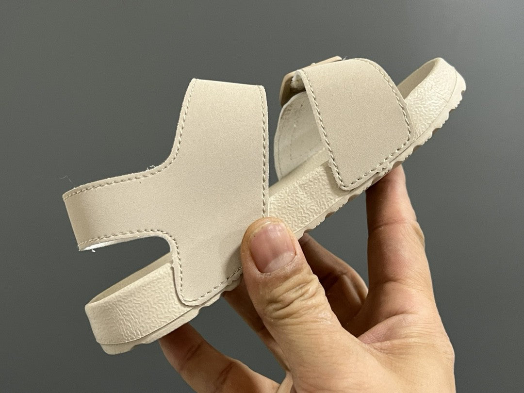 G version of Birkenstock Velcro sandals for children" light beige"