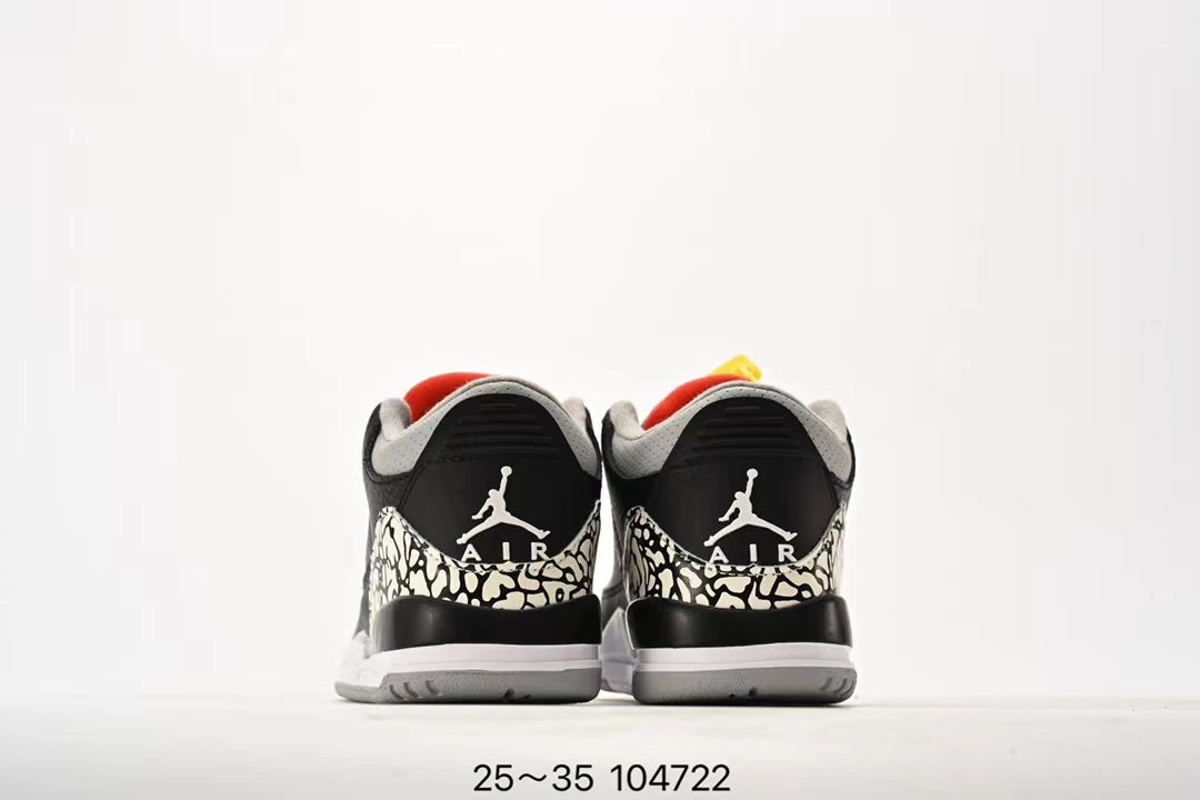 Joe 3" black, white"