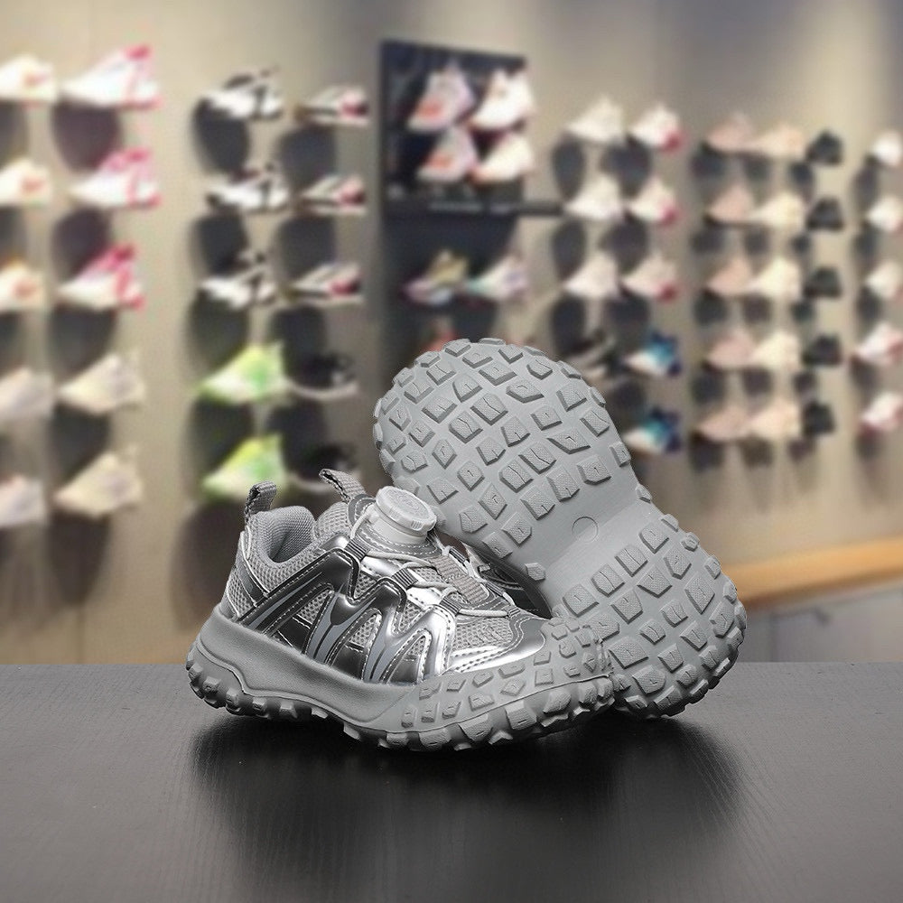 Adidas co-branded rotating buckle" silver"