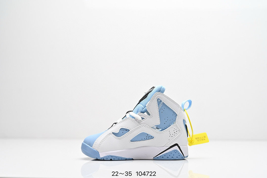 Joe 6 children's basketball shoes" white, blue"