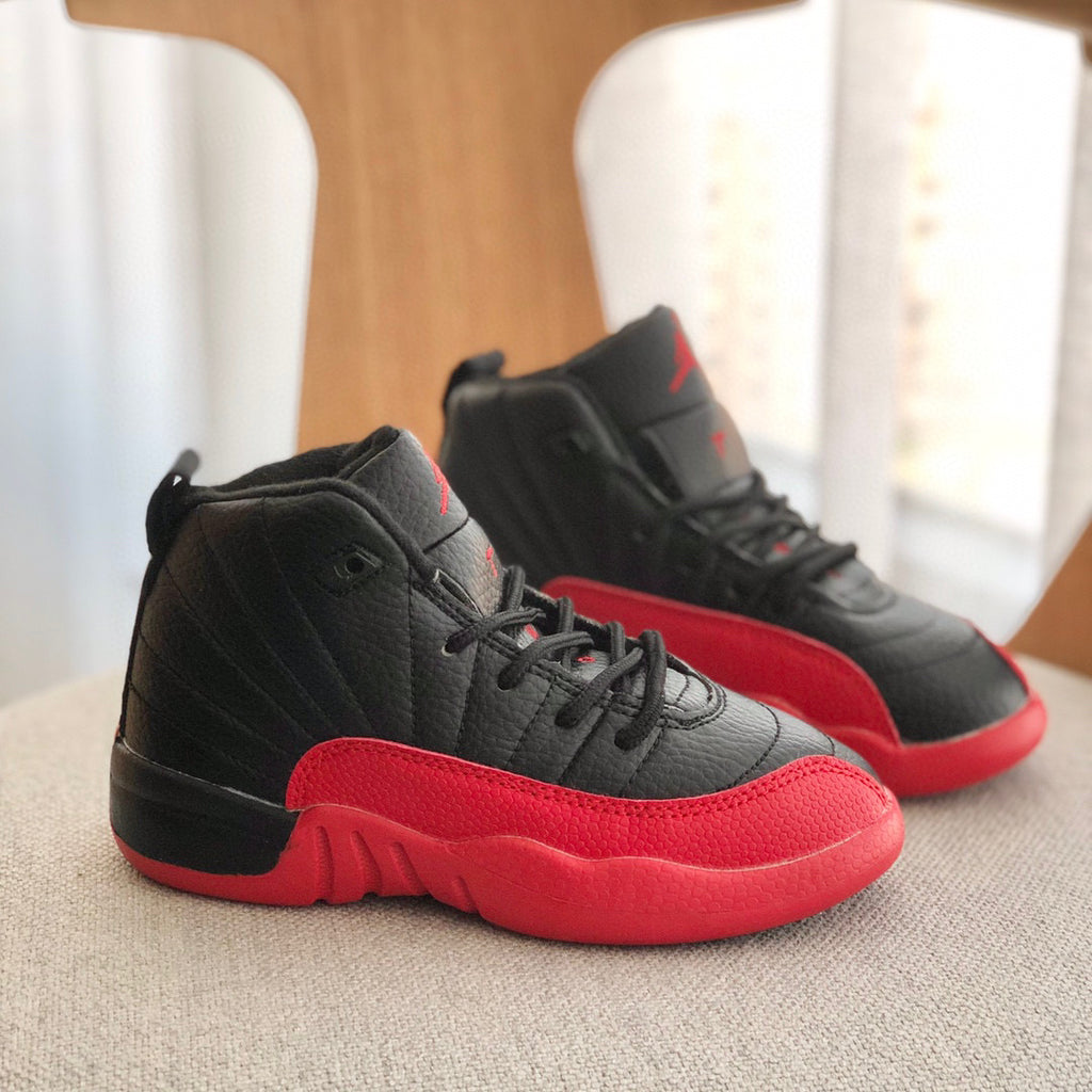 Joe 12 high quality children's shoe" black, red"