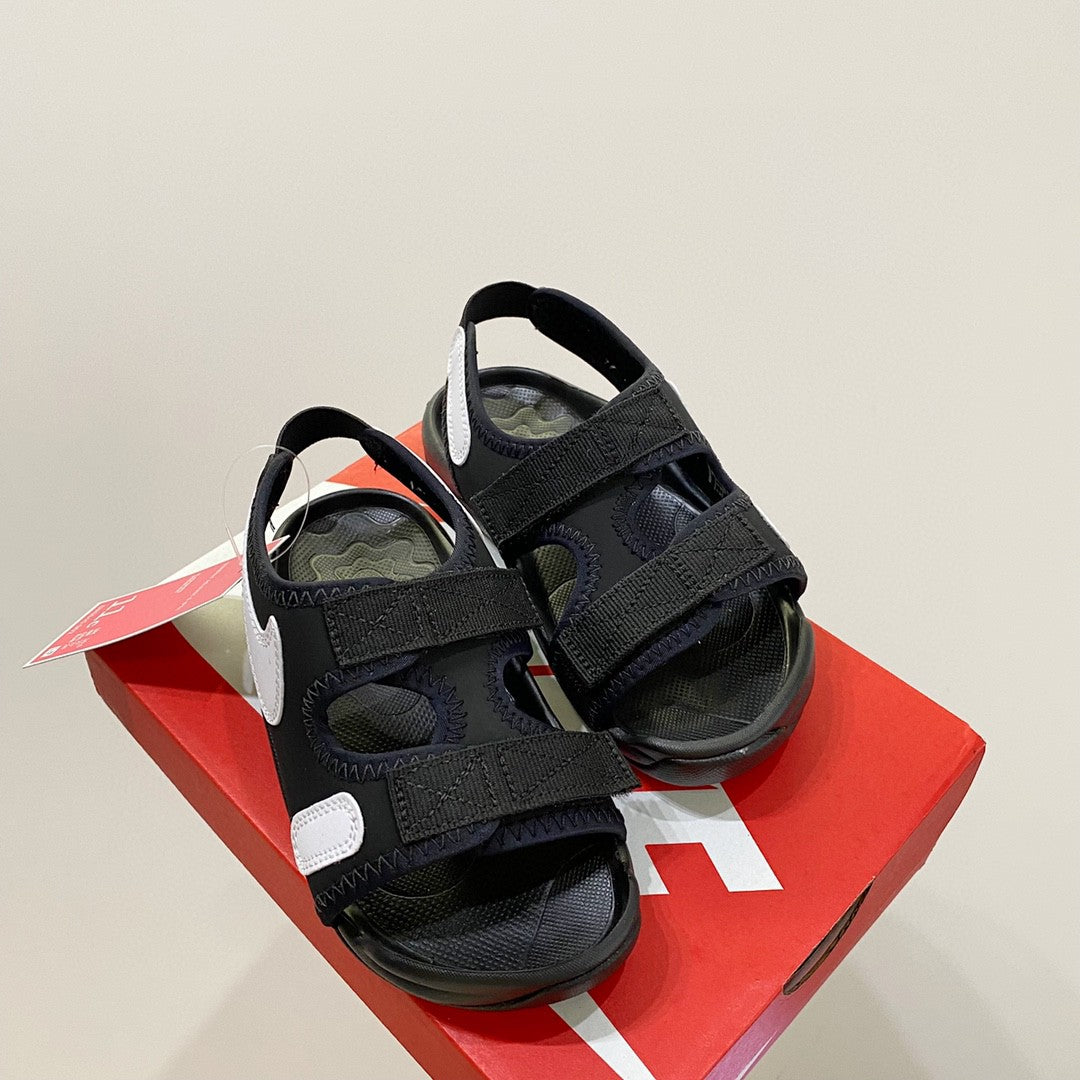 Nike Sunray Adjust 6 (TD) Children's Sandals" black"