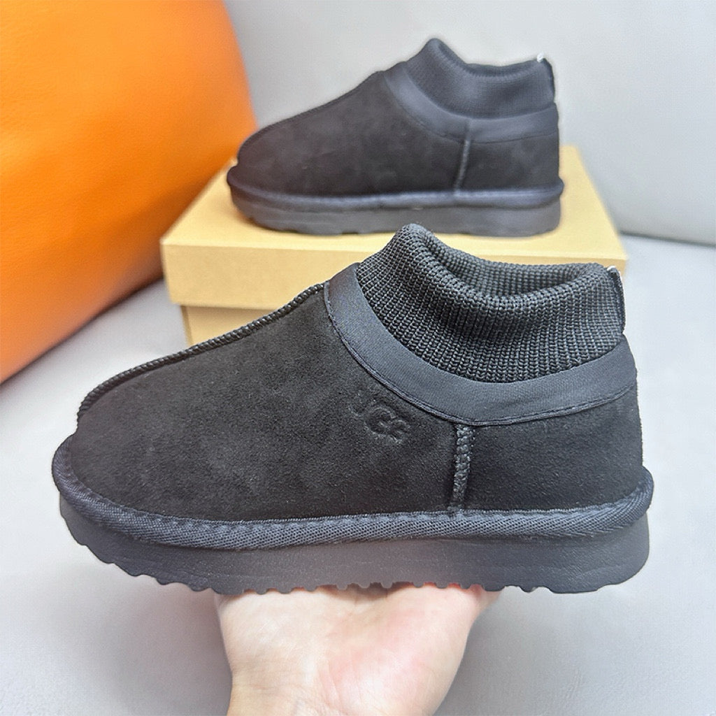 U-GG Classic short boots for kids" black"