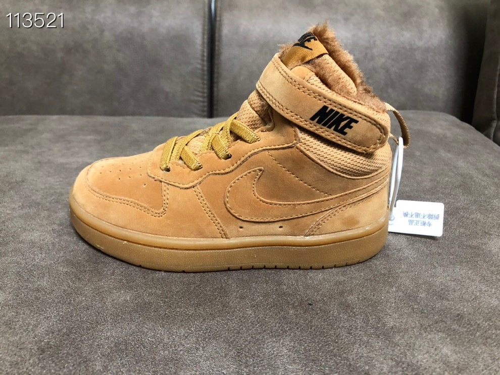 NIKE COURT Borough Mid2 JUN Air Force Workwear" Camel"
