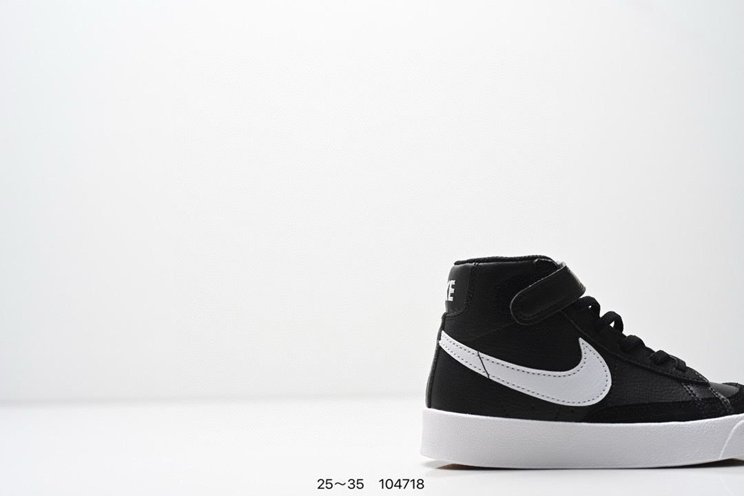Nike Trail Blazers High-Top Velcro Kids Shoes