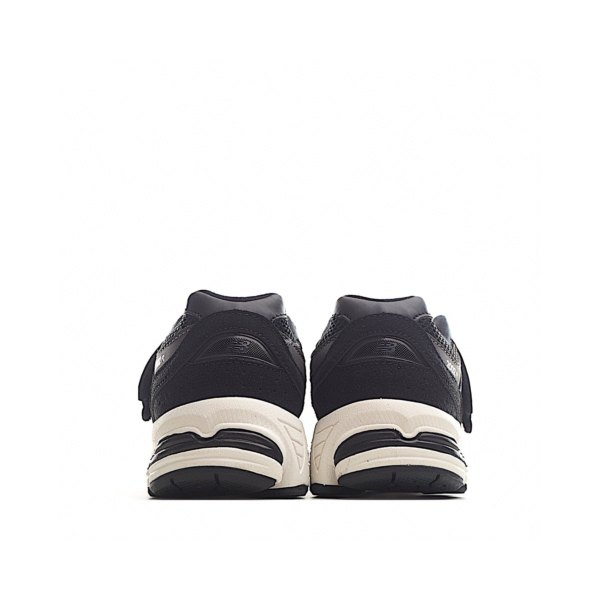NB327 Rotating Buckle Waffle Gump Children's Shoes"black"