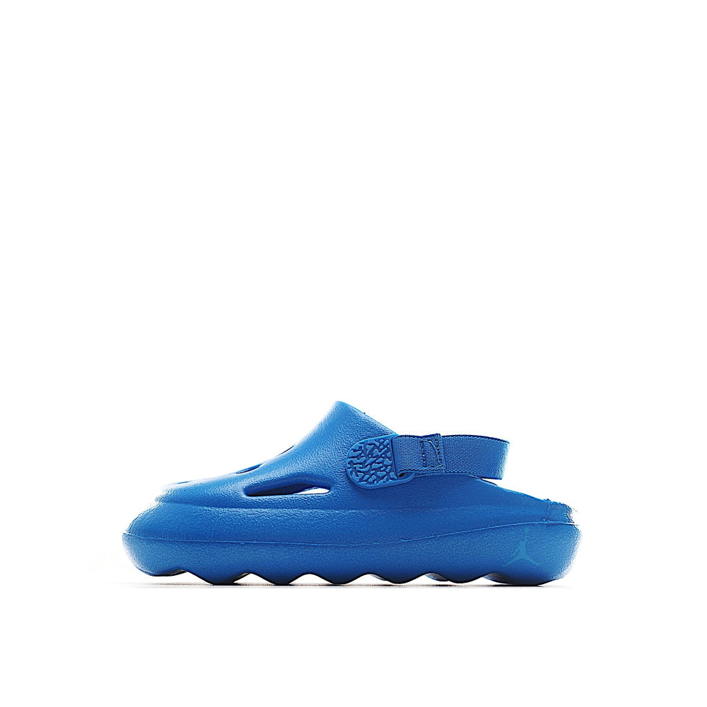 Jordan hole sandals" blue"