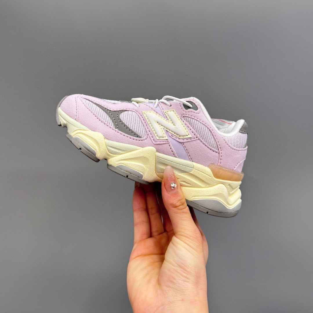 New Balance 9060 series retro versatile dad style elephant" light purple"