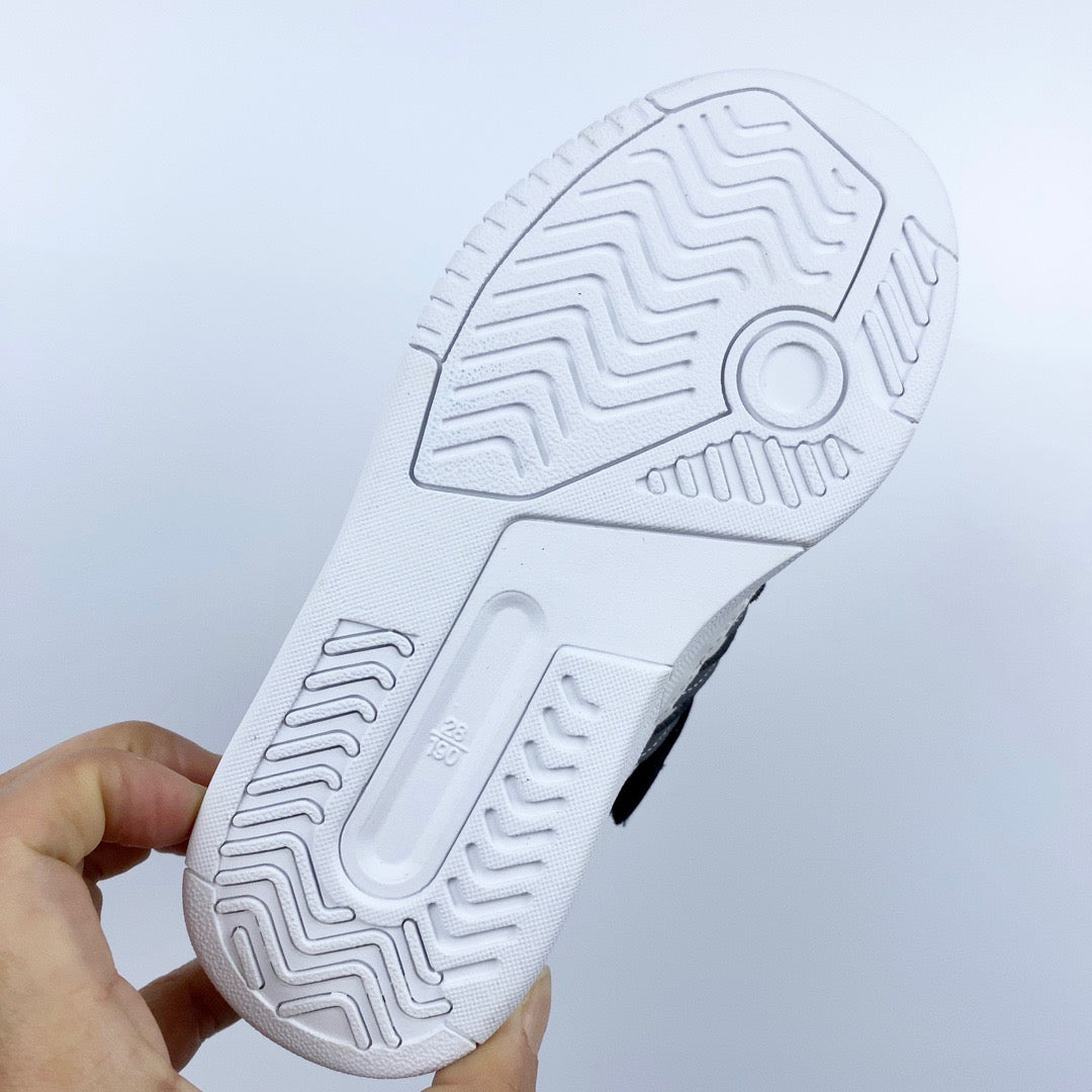 Adidas mid-section sneakers" white, black"