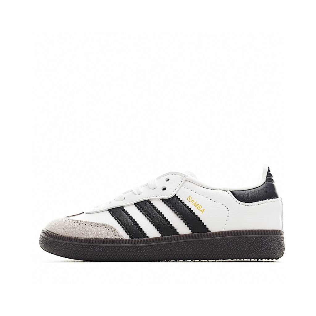 Adidas  Samba children's shoes "white & black "
