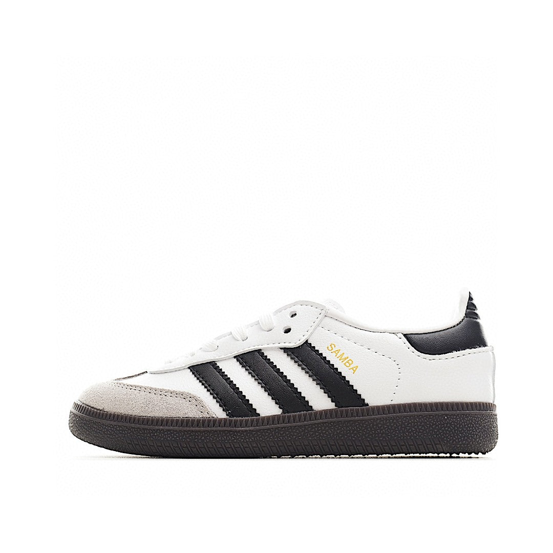 Adidas  Samba children's shoes "white & black "