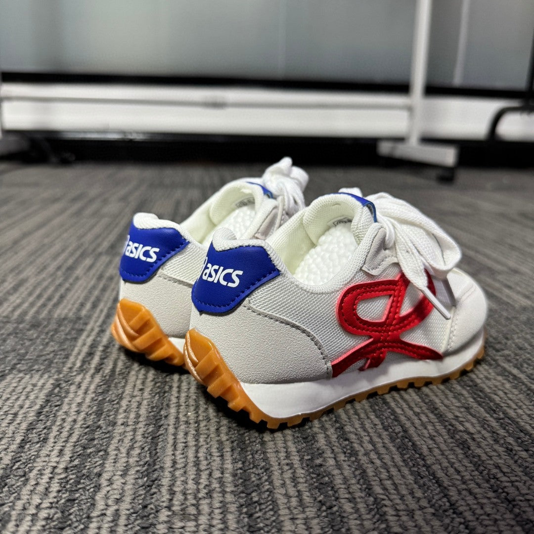 ASICS LOEWE co-branded model" off-white/light gray"