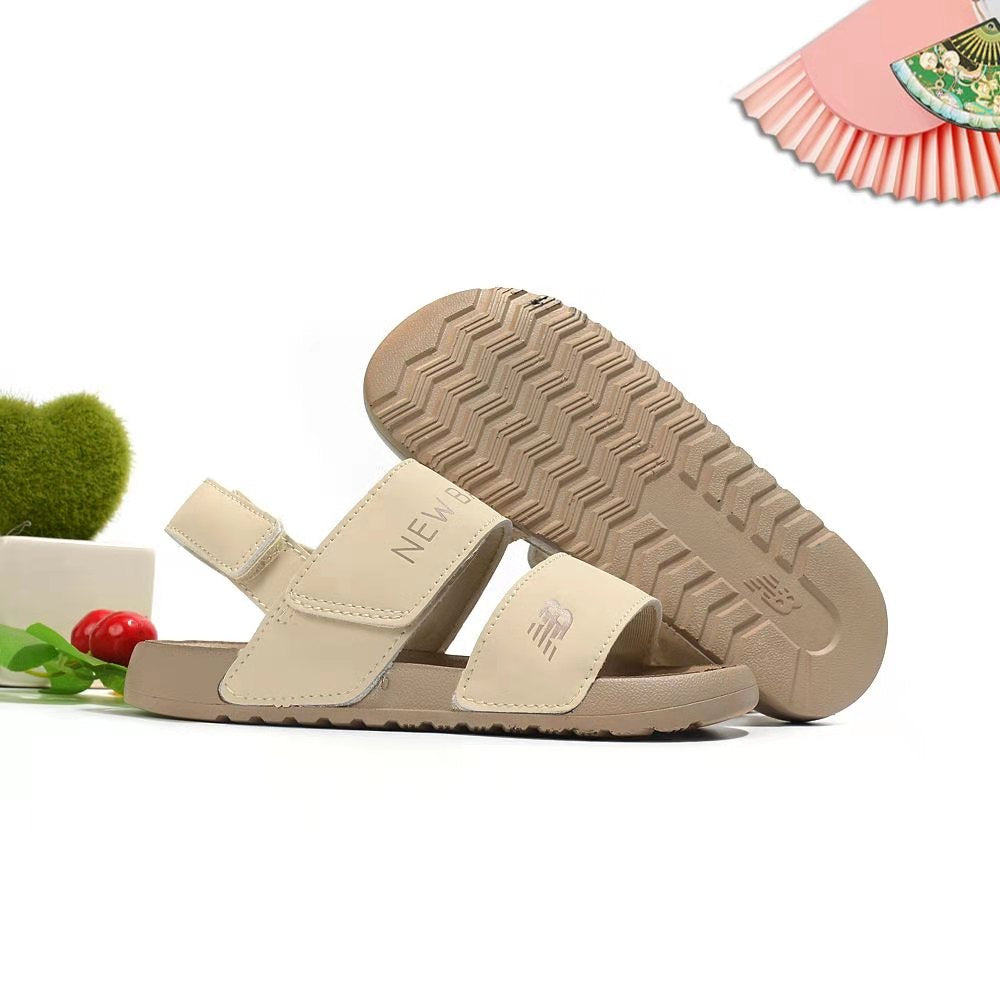 NB double bar sandals " beige"