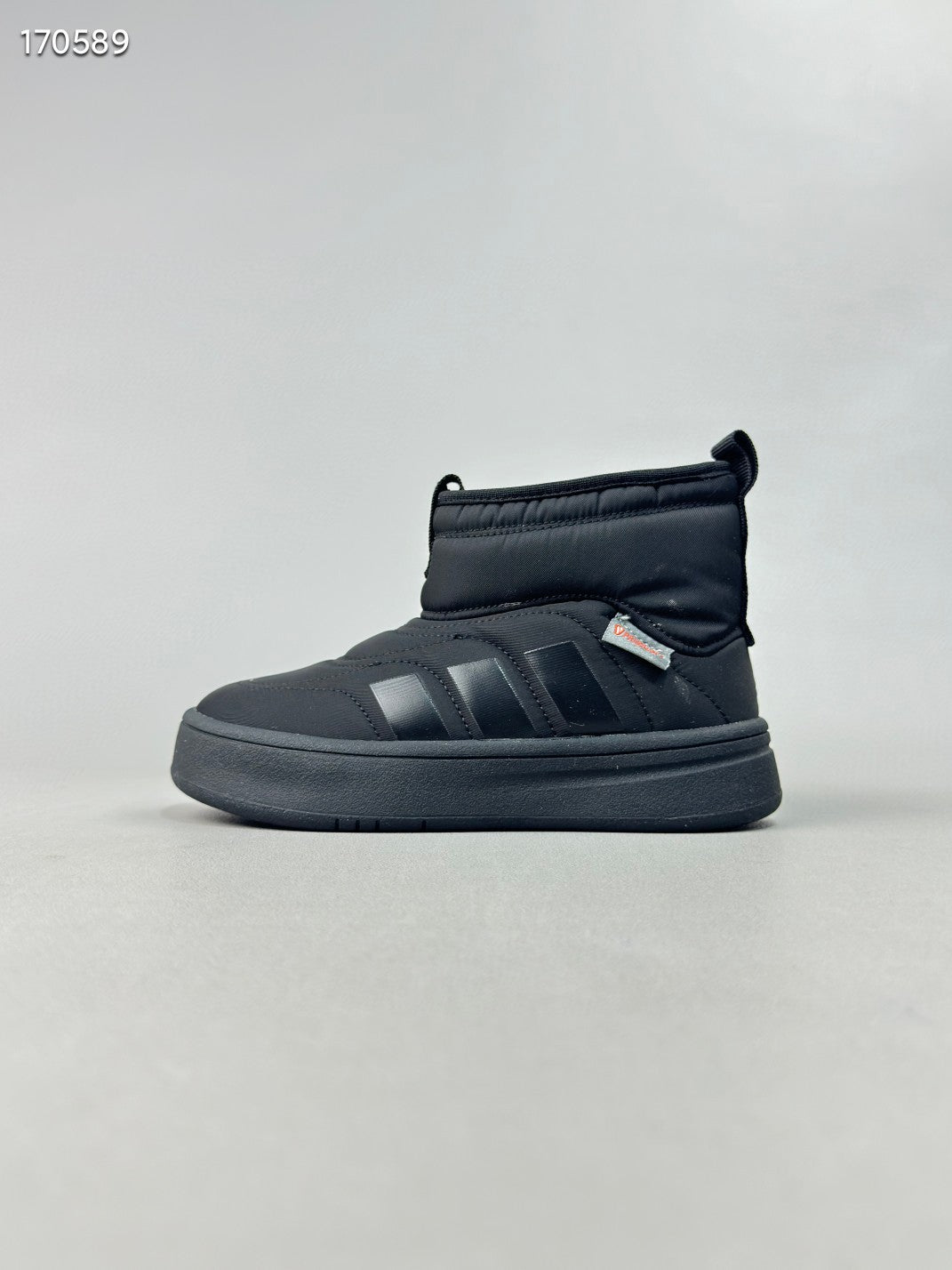 Adidas authentic ADIPUFF MID boys and girls warm" black"
