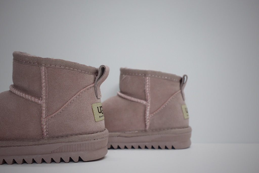 low-top UGG ankle boots" muted pink"