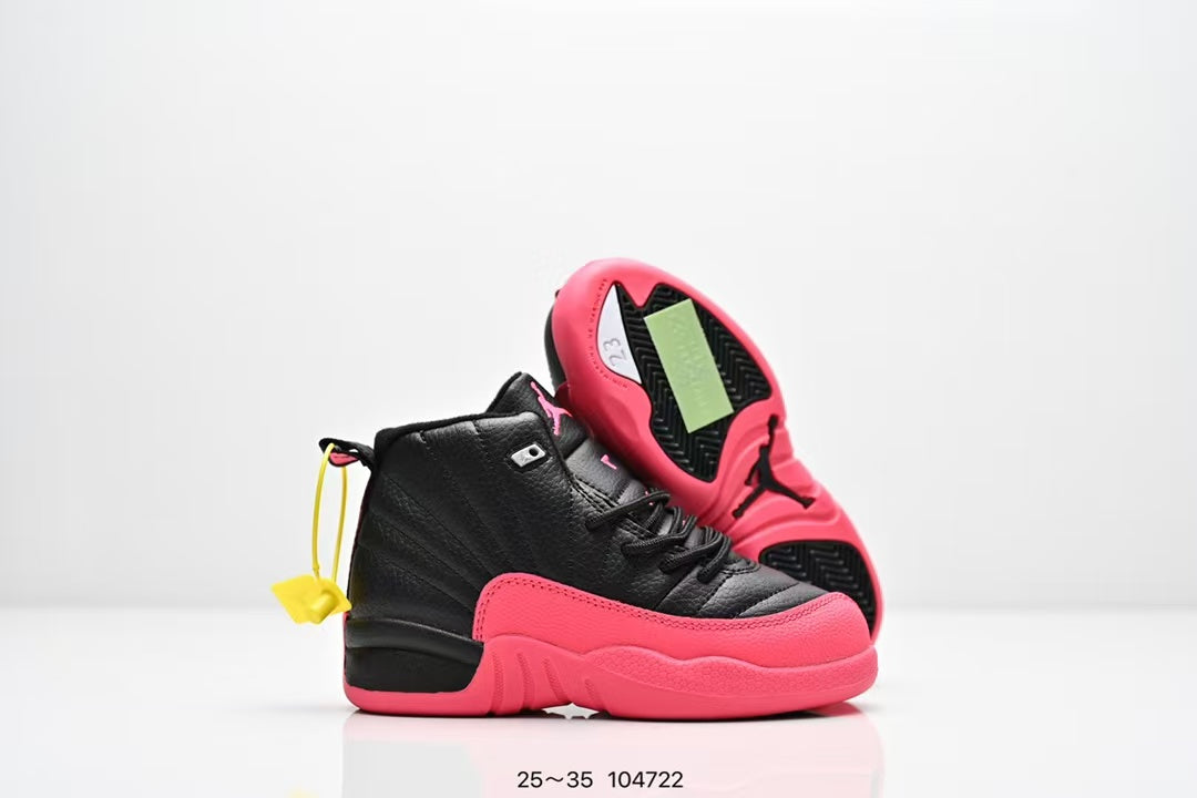 Joe 12 children's shoes" black, pink"