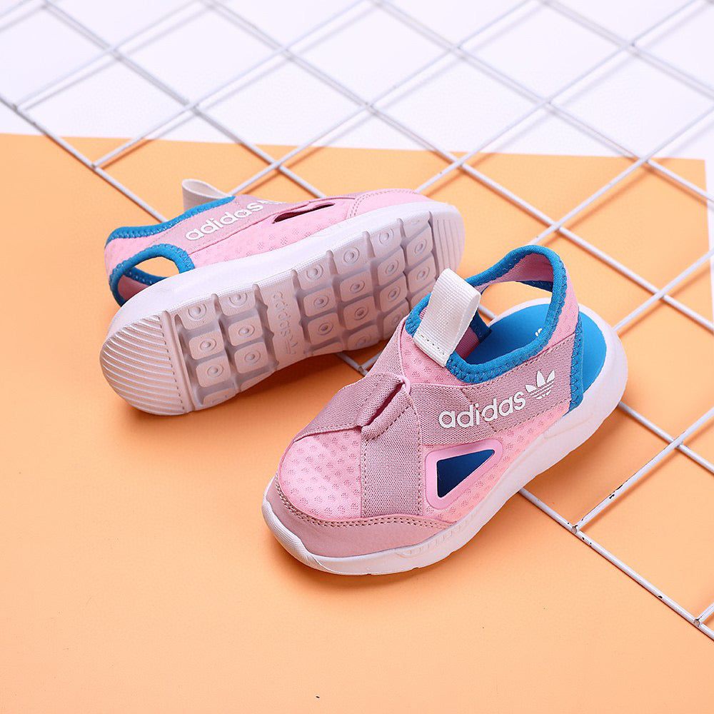 Adidas clover cross hollow sandals" pink"