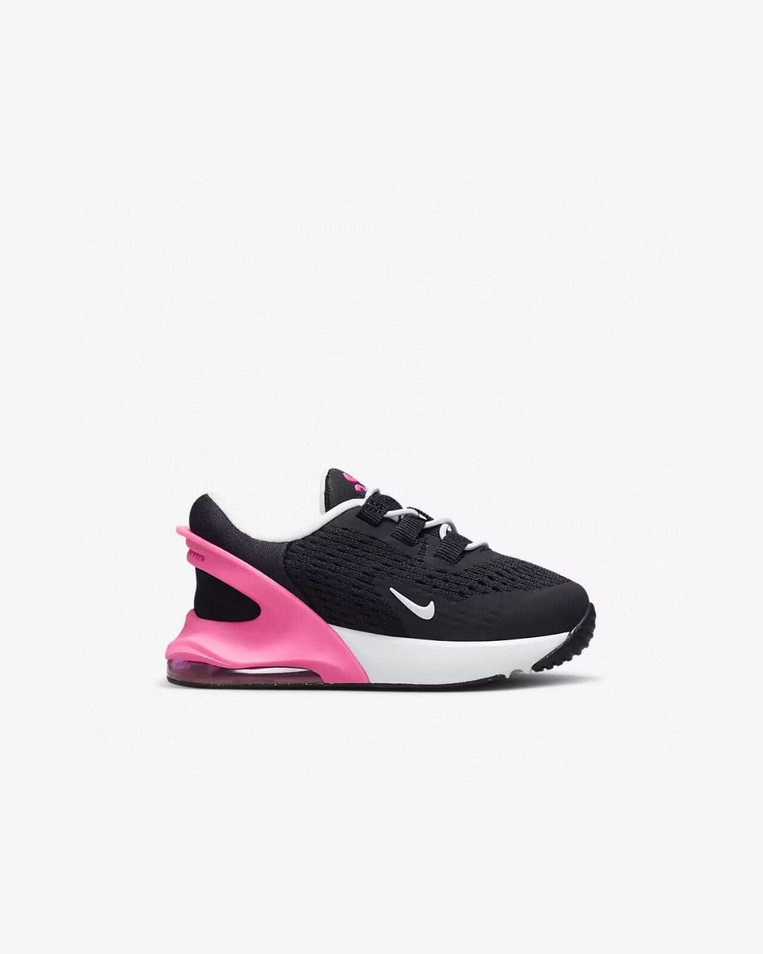 Nike 270 third generation elastic band air cushion children's shoes" black, pink"