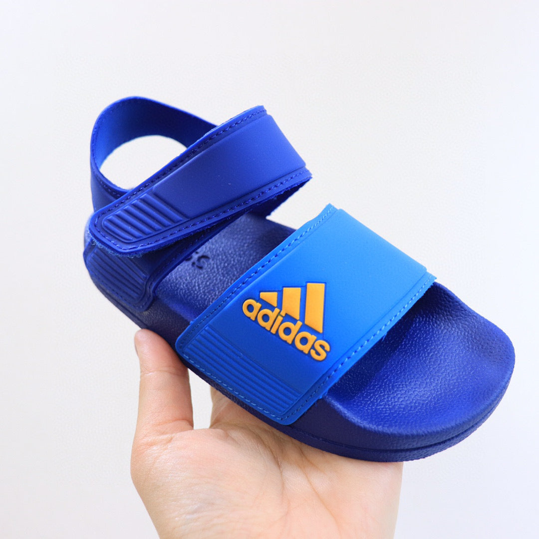 Adidas new open toe" blue"