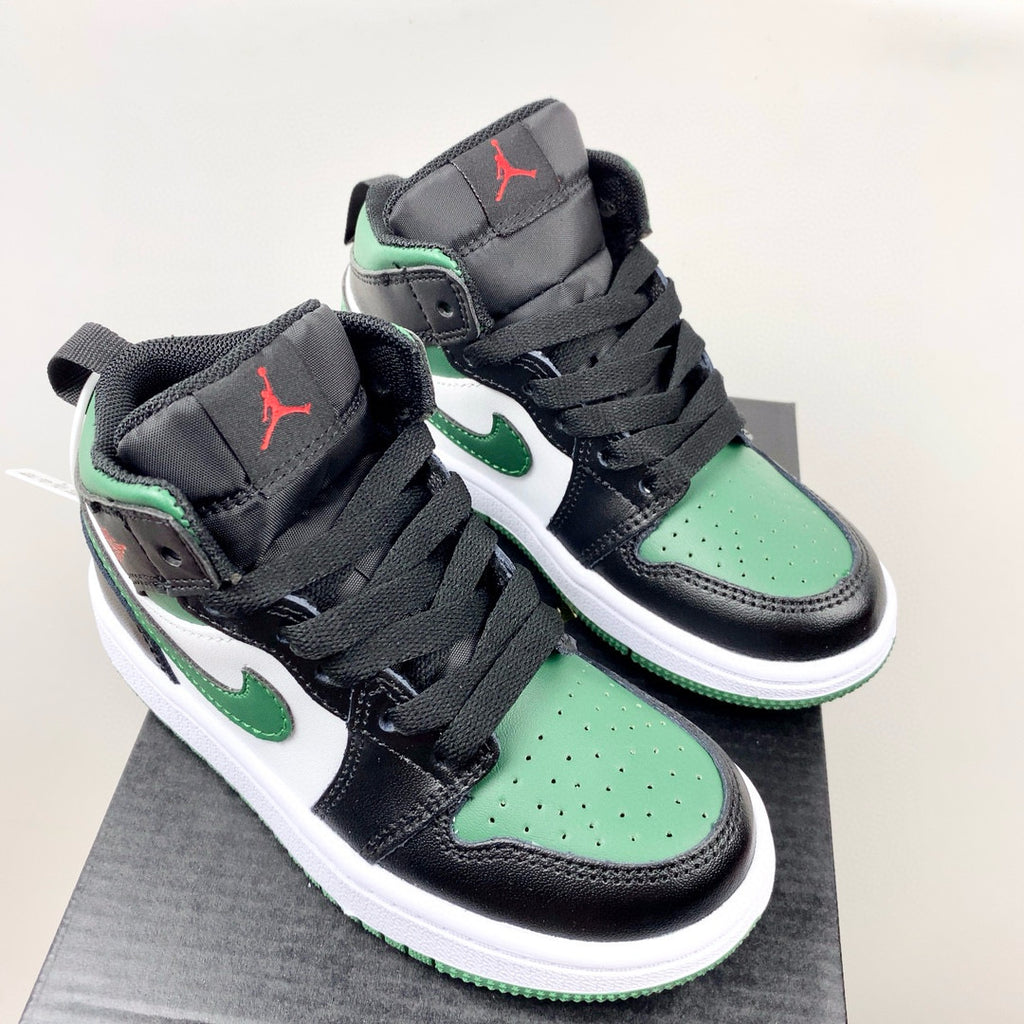 Joe 1 new color children's shoes" white, green, black"