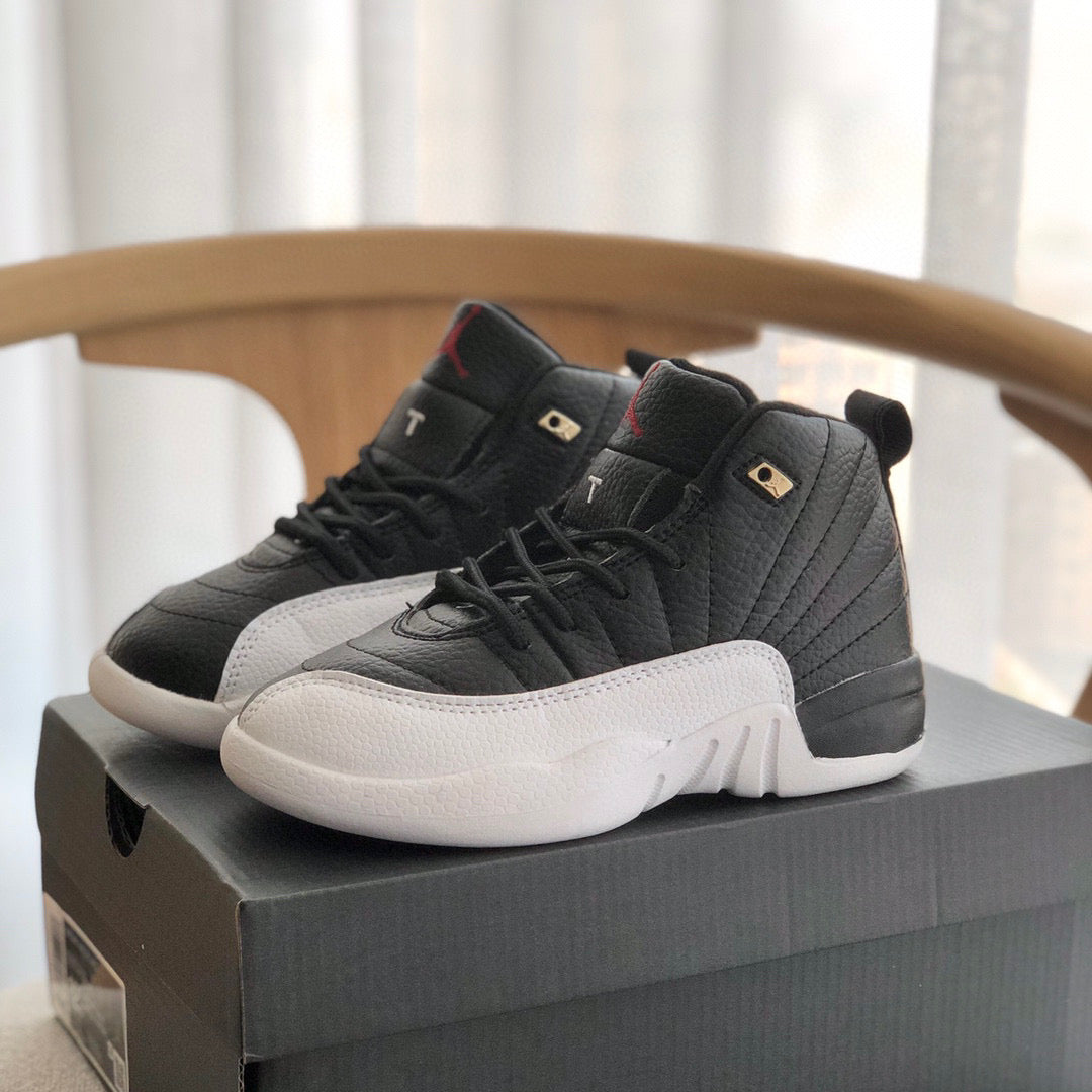 Joe 12 high quality children's shoe" white, black"