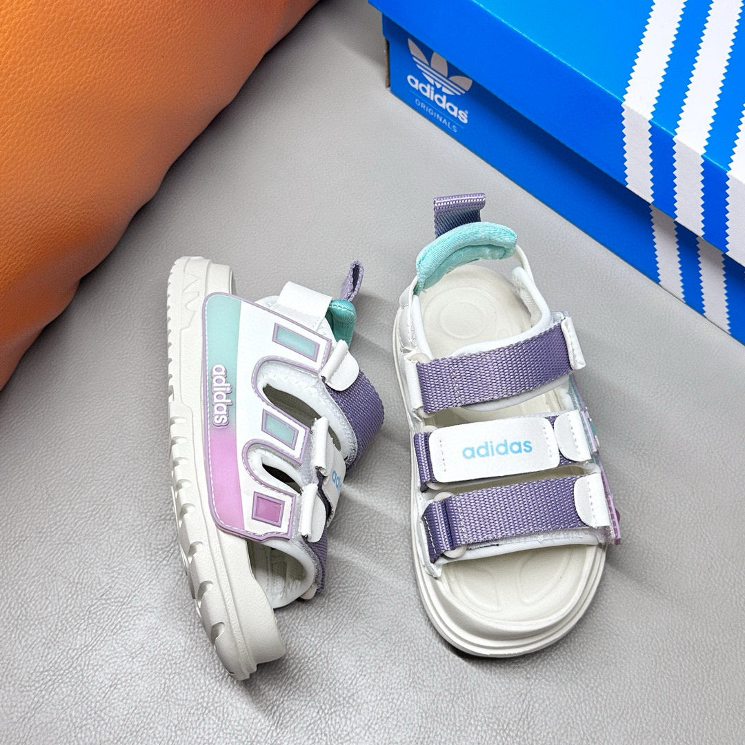 Adidas Macaron Candy Children's Beach Sandals" white, purple"