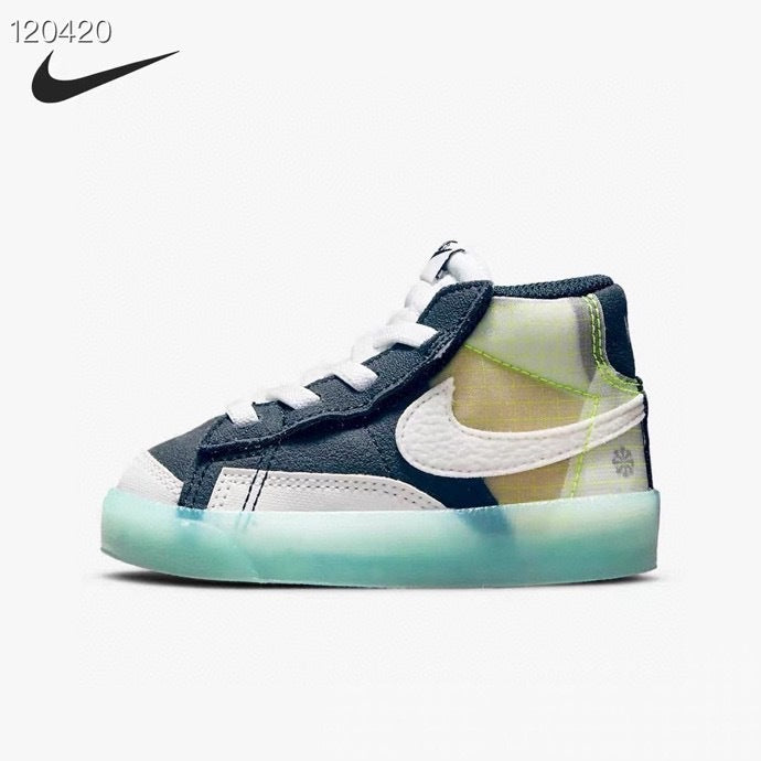 NK Trail Blazers mid-cut " white, gray"
