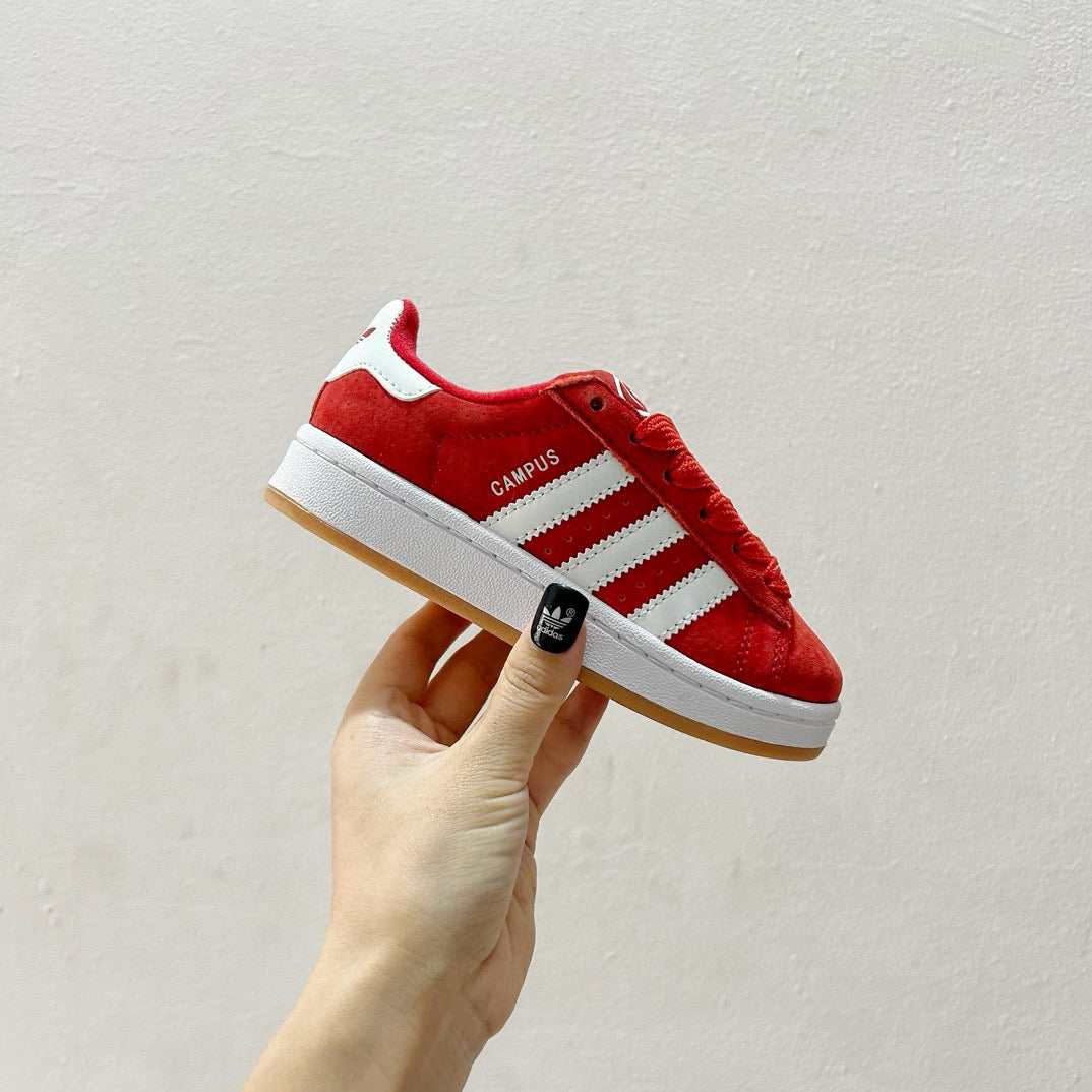 Adidas bread Dexter lace-up pig leather sneakers" red"