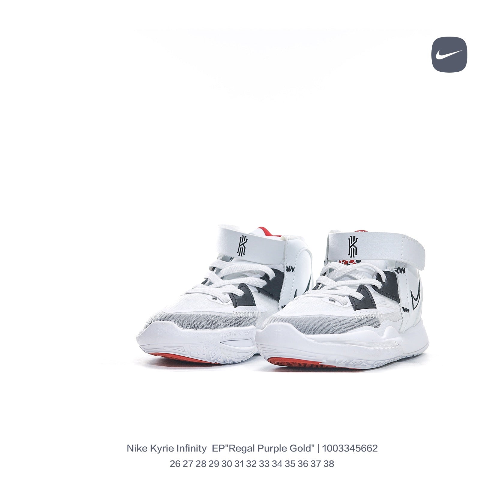 Nike Irving 8 basketball shoes" white"