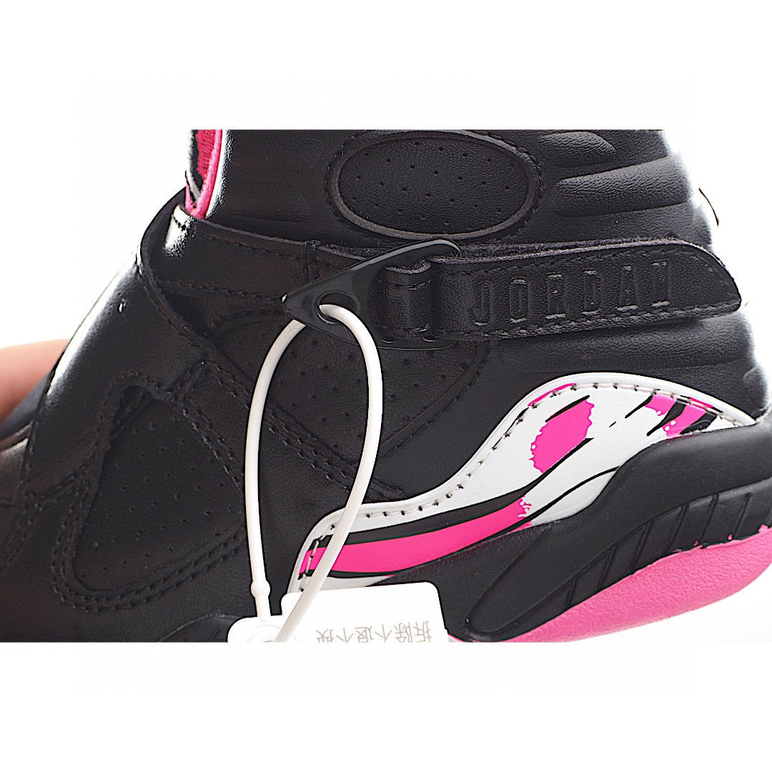 Joe 8 children's shoes sports shoes AJ-8 basketball shoes" black, Pink"
