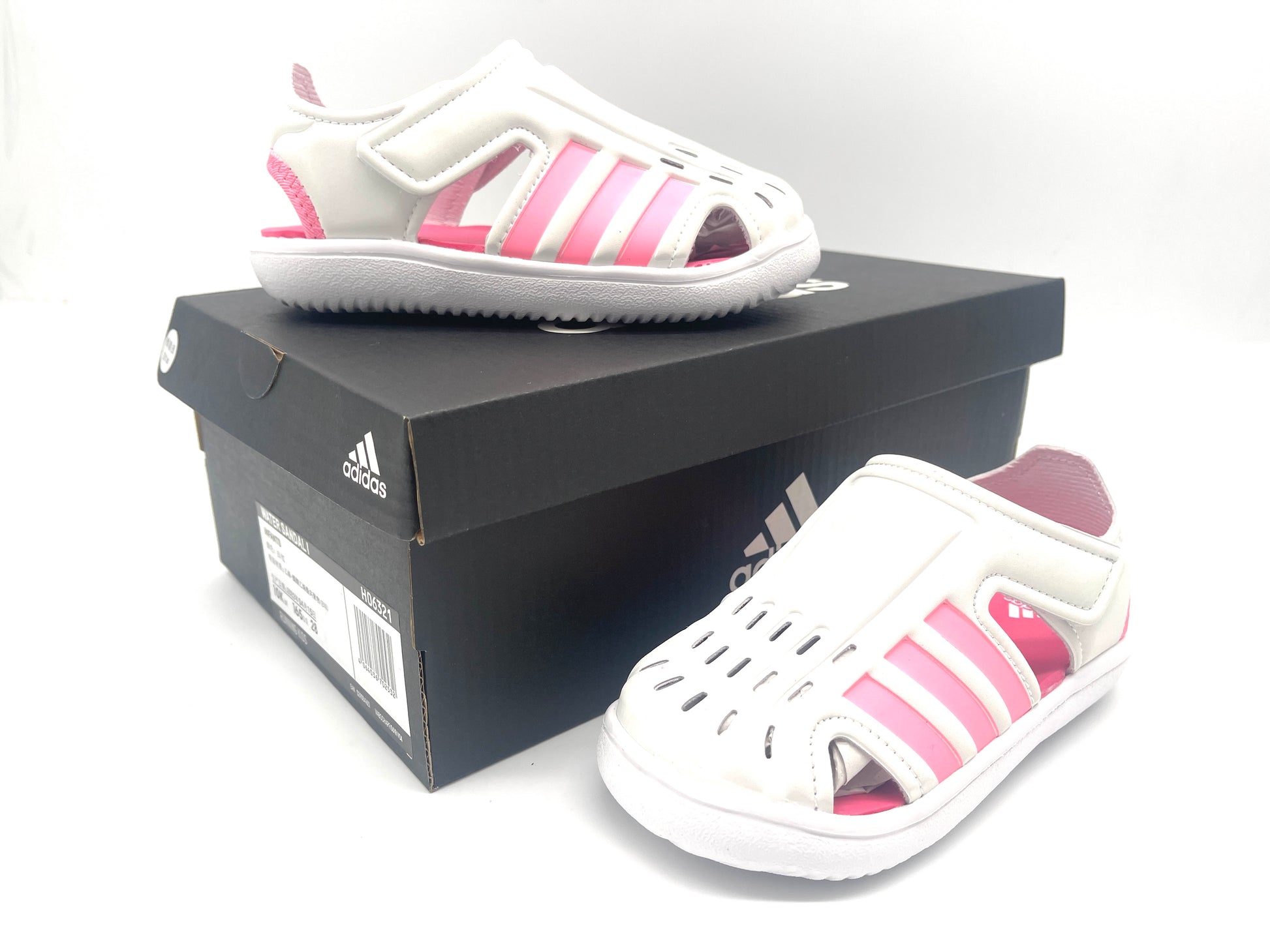 Adidas Seahorse III hole shoes" white, pink"