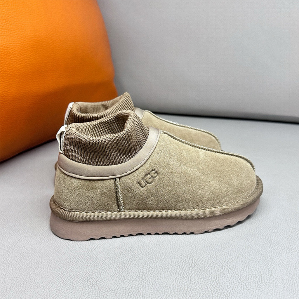 U-GG Classic short boots for kids" beige"