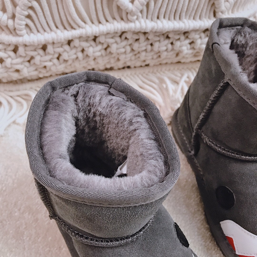 UGG children's shoes cartoon series" gray"