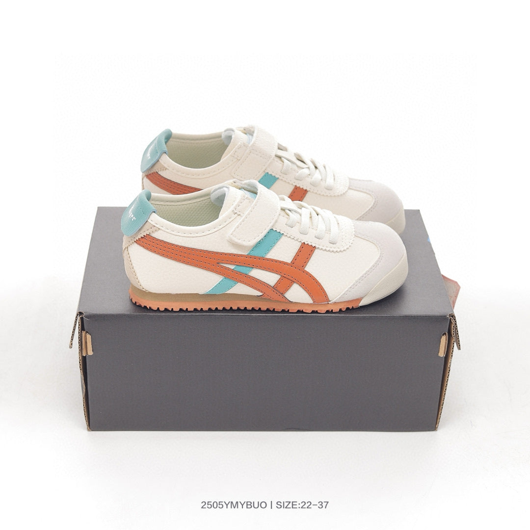 Asics shoes " Beige, & orange"