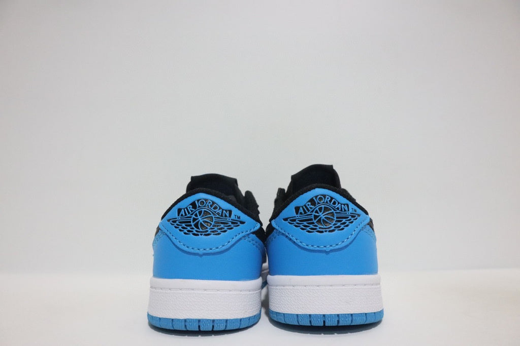 Jordan low-top hook series" white, black, blue"