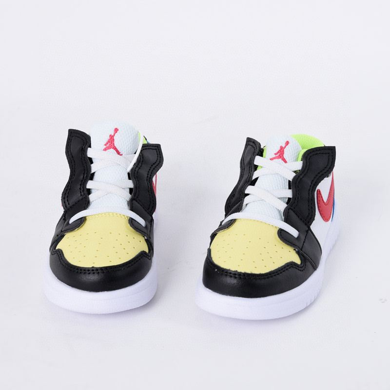 Jordan low top elastic band" white, black, blue, red, yellow"
