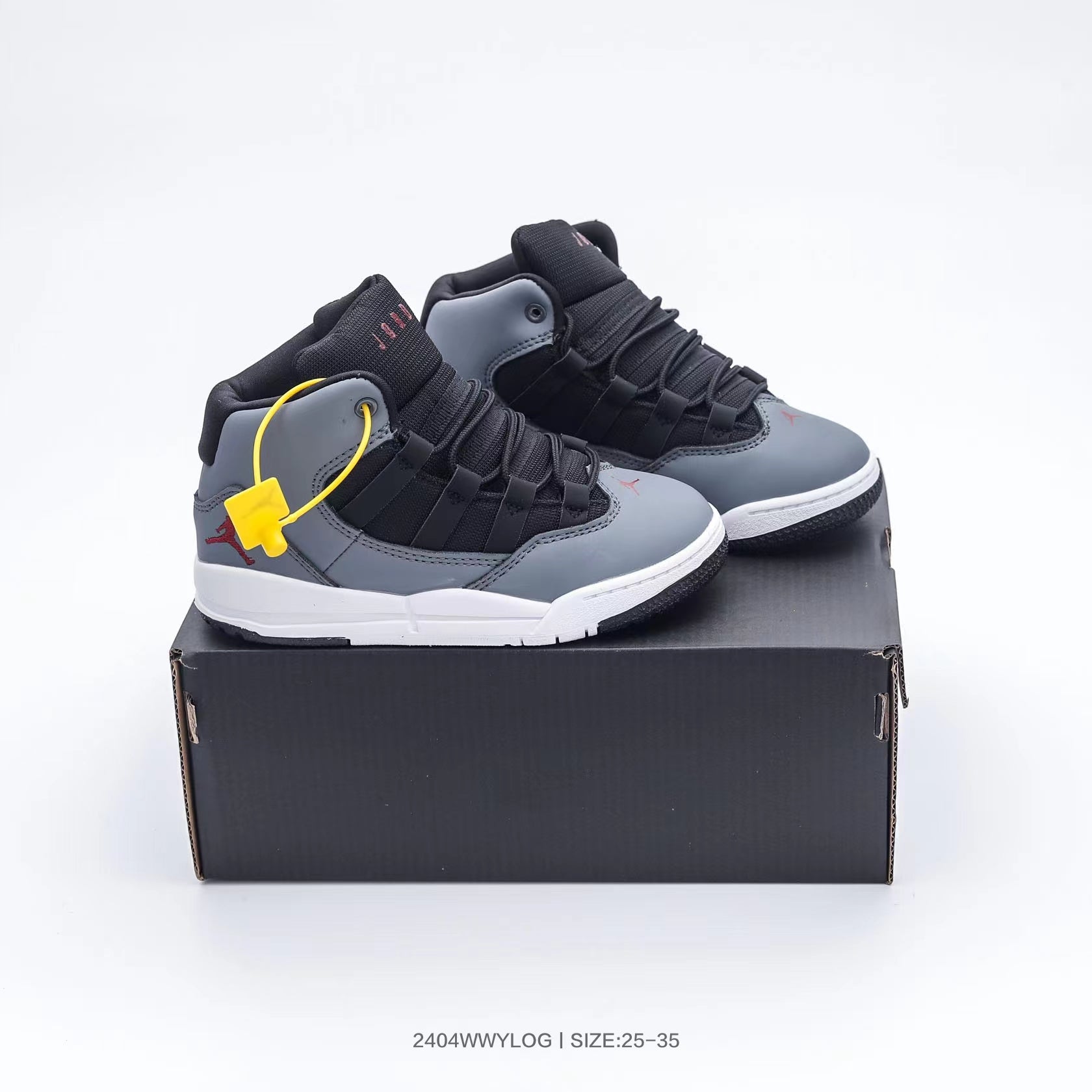 Joe 3.5 series children's shoes" light gray, black"