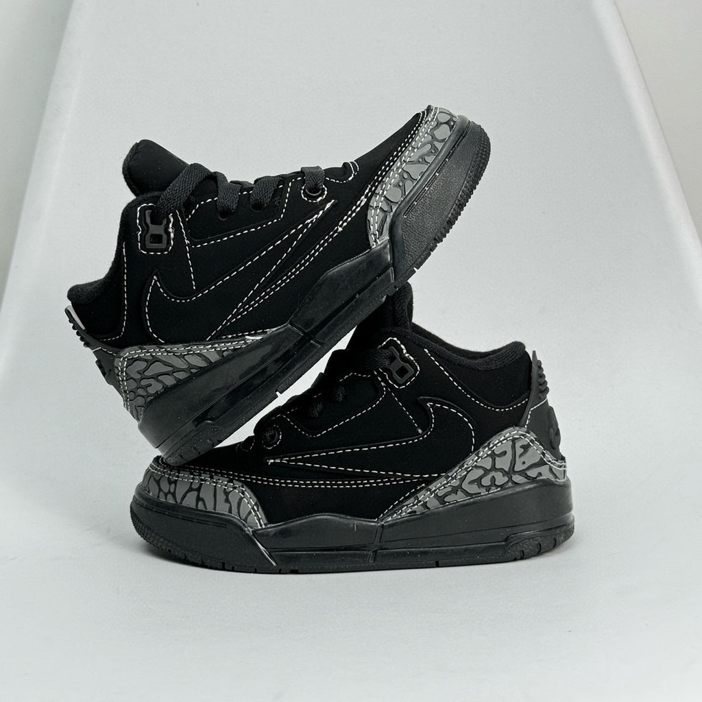 Jordan 3 children's shoes" black"