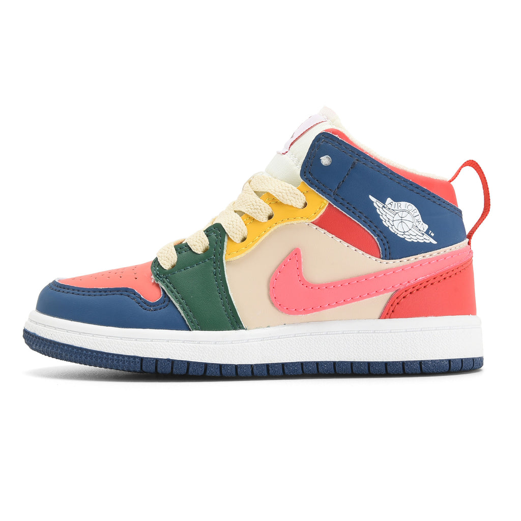 AJ-127" cream ,black, cream, pink"
